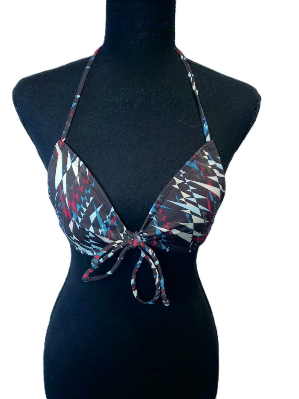 Ingear Geometric Triangle Bikini Top Size M